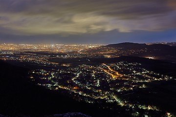 Image showing Night city view