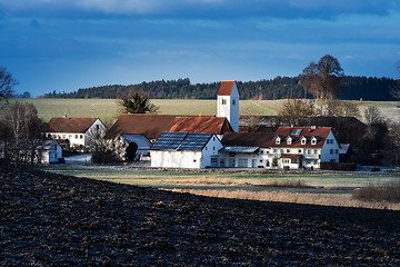 Image showing Typical village in Bavaria