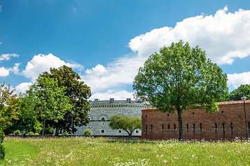 Image showing View towards Klenze Park in Ingolstadt