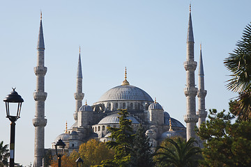 Image showing Blue mosque, Istanbul, Turkey