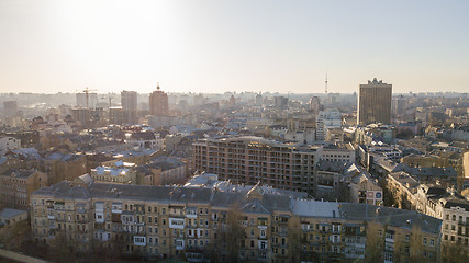Image showing Old and modern architecture in capital city Kiev of Ukraine