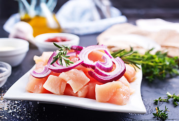 Image showing raw chicken breast