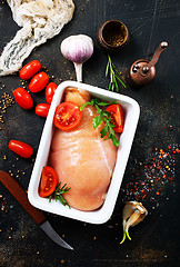 Image showing raw chicken