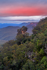 Image showing Orphan Rock, Blue Mountains