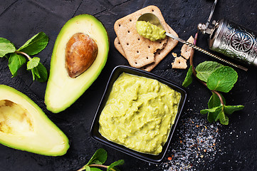 Image showing avocado sauce