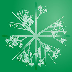 Image showing Snowflake illustration