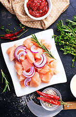 Image showing raw chicken breast