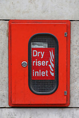 Image showing Dry Riser Inlet