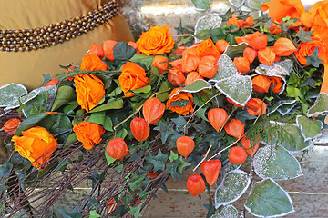 Image showing Halloween Flowers