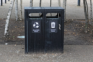 Image showing Public Trash Can