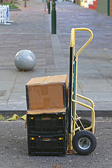 Image showing Hand Cart Delivery