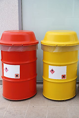 Image showing Waste Disposal Barrels