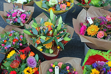 Image showing Flower Bouquets
