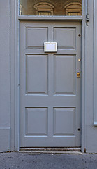 Image showing Gray Door
