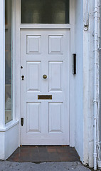 Image showing White Door