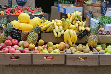 Image showing Fruits Market