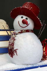 Image showing Snowman Winter