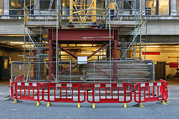 Image showing Construction Site Barrier