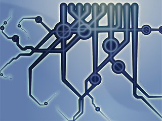 Image showing Technical schematic diagram