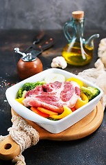 Image showing meat with vegetables