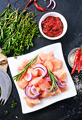 Image showing raw chicken breast