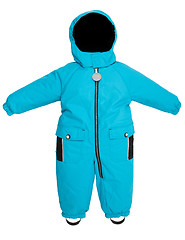 Image showing Childrens snowsuit fall