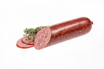 Image showing Sausage Ans Greenery