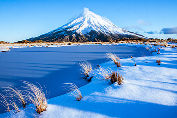 Image showing Mount Taranaki in New Zealand