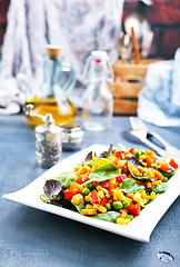 Image showing fried vegetables