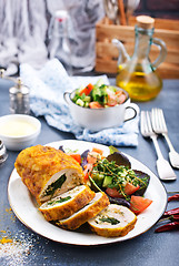 Image showing chicken roll