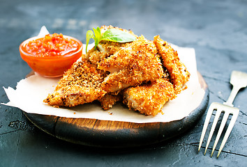 Image showing fried fish