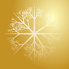 Image showing Snowflake illustration