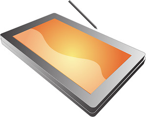 Image showing Tablet pc notebook