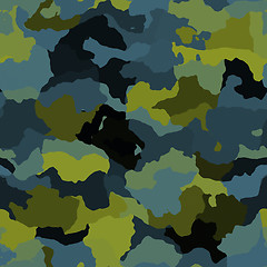 Image showing Camouflage pattern texture