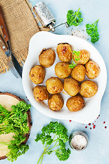 Image showing boiled potatoes