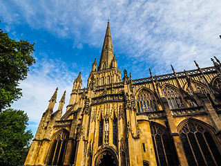 Image showing HDR St Mary Redcliffe in Bristol
