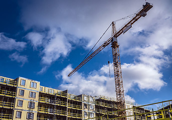 Image showing Construction work site