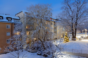 Image showing Stockholm in winter 