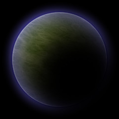 Image showing Space planet