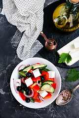 Image showing greek salad