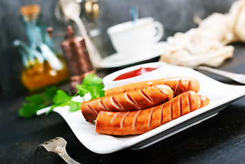 Image showing sausages