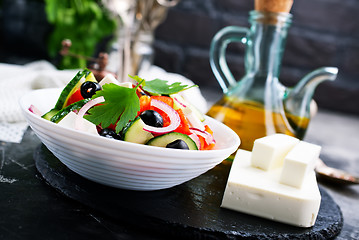 Image showing greek salad