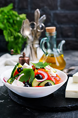 Image showing greek salad