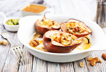 Image showing baked pear