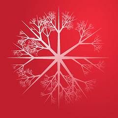 Image showing Snowflake illustration