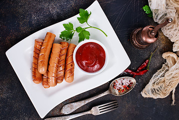 Image showing sausages