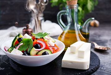 Image showing greek salad