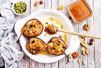 Image showing baked pear