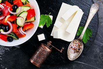 Image showing greek salad