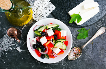 Image showing greek salad